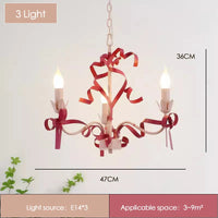 Pink princess chandelier for children's bedroom decor