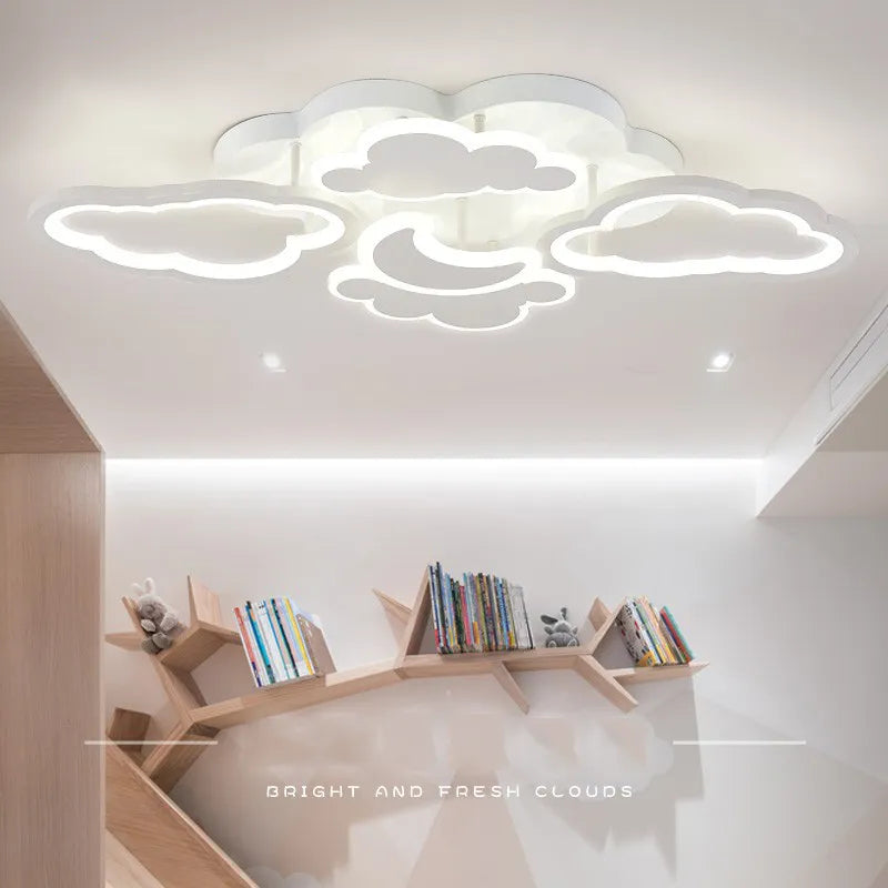Children's room nursery LED ceiling light princess baby