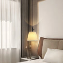 Pleated fabric chandelier for modern interior decor