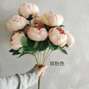 Artificial peony bouquets for elegant home decoration