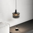 Minimalist Italian pendant light in premium copper and glass