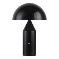 Portable mushroom LED table lamp with rechargeable touch switch night light for dining room, bedroom, and bedside