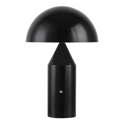 Portable mushroom LED table lamp with rechargeable touch switch night light for dining room, bedroom, and bedside