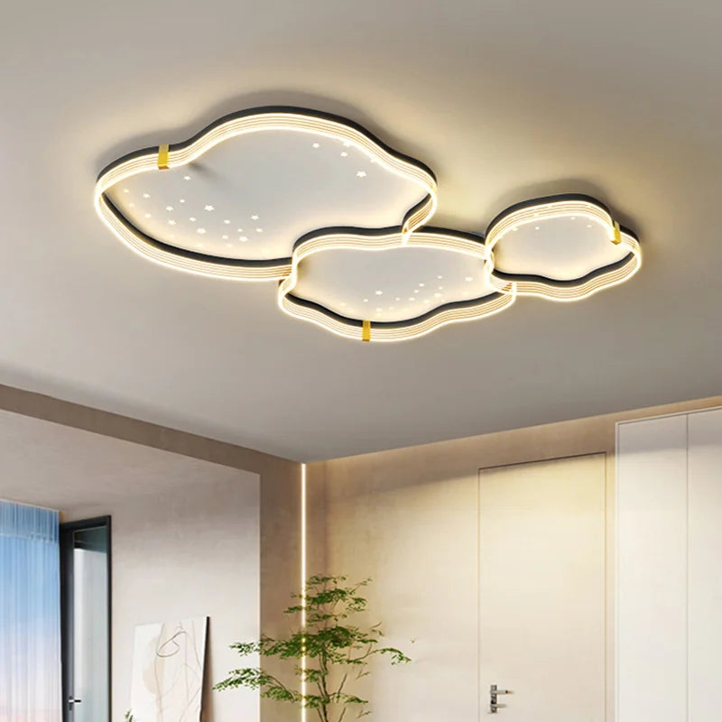 Modern elegant LED ceiling light for refined interior decor