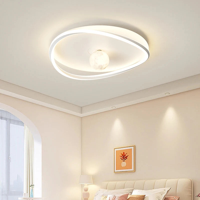 Modern minimalist LED ceiling light for decorative interior