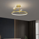 Modern LED ceiling light for decorative indoor lighting