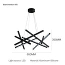 Minimalist designer geometric creative luxury chandelier