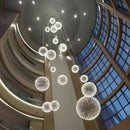 Creative nordic style LED starburst chandelier