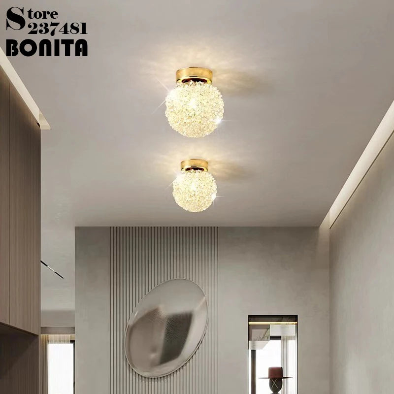 Modern luxury k9 crystal flower pendant light - vue 5 sur 10