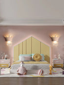 Nordic crown resin wall light for cute children's bedroom