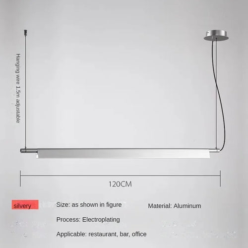 Modern minimalist pendant light for creative and personalised spaces - vue 13 sur 12