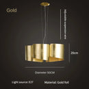 Postmodern design pendant light for contemporary and elegant spaces