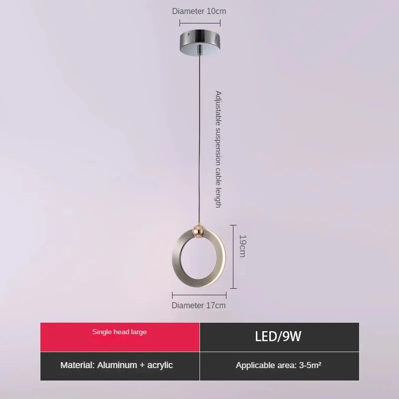 Italian minimalist chandelier for refined and elegant spaces