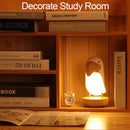 Toucan bird USB rechargeable night light Bluetooth table lamp for children's bedroom and Christmas decor