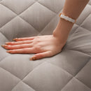 non-slip foldable mattress topper for bunk beds and extra beds