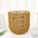 woven imitation rattan basket for toys and laundry