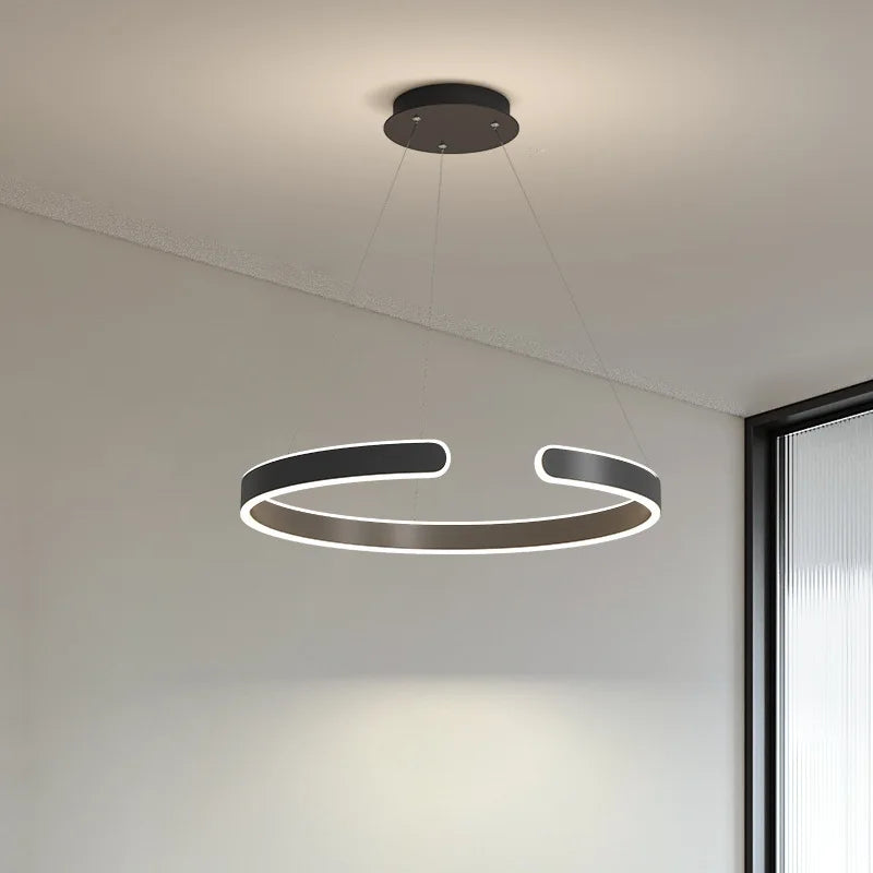 Modern Scandinavian chandelier for elegant indoor lighting
