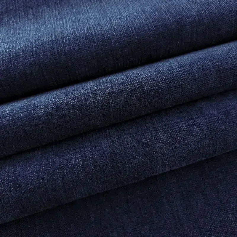 Thick plain chenille fabric for upholstery and cushions
