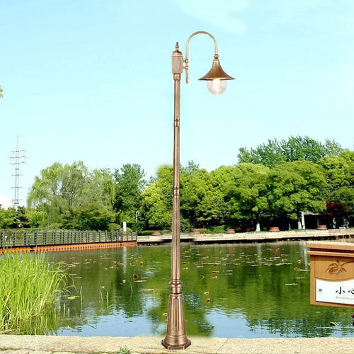 Waterproof outdoor floor lamp for garden and terrace - vue 4 sur 8