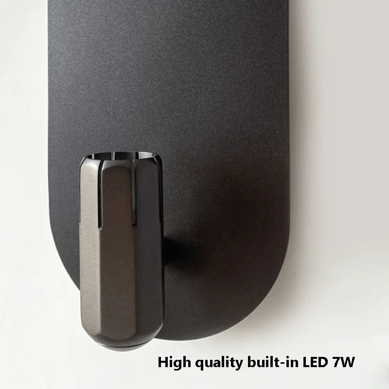 Minimalist luxury aluminium wall light with creative decorative design - vue 6 sur 8