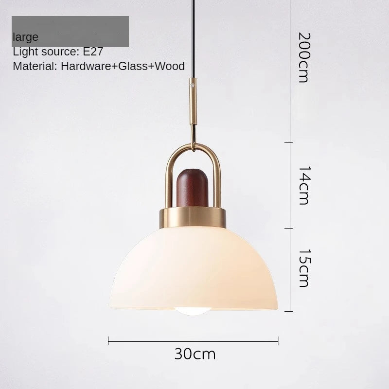 Minimalist retro chandelier for restaurant, bar and decor