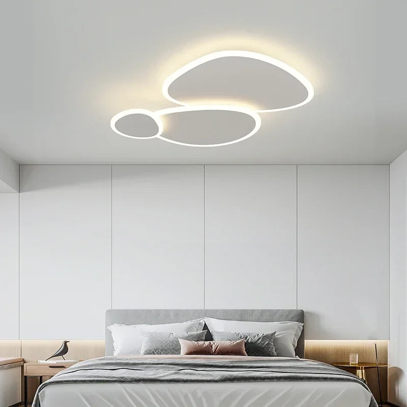 lustre led nordique créatif à intensité variable moderne - vue 5 sur 12