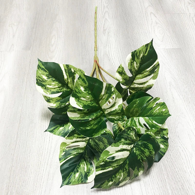 Large artificial monstera plants for indoor and outdoor decor - vue 4 sur 6