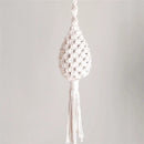 macrame wall hanger for air plants bohemian style