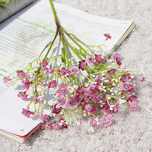 Artificial gypsophila flowers for wedding floral decoration 2024 - vue 8 sur 12