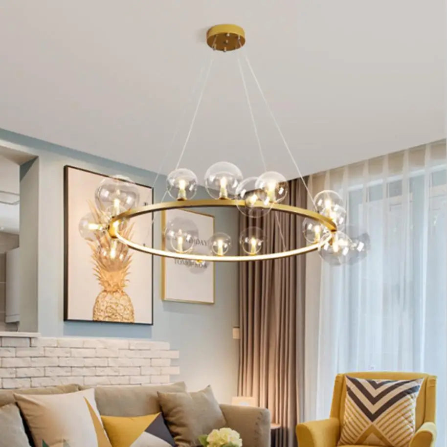 Black metal pendant light with adjustable cord for indoor lighting - vue 6 sur 25