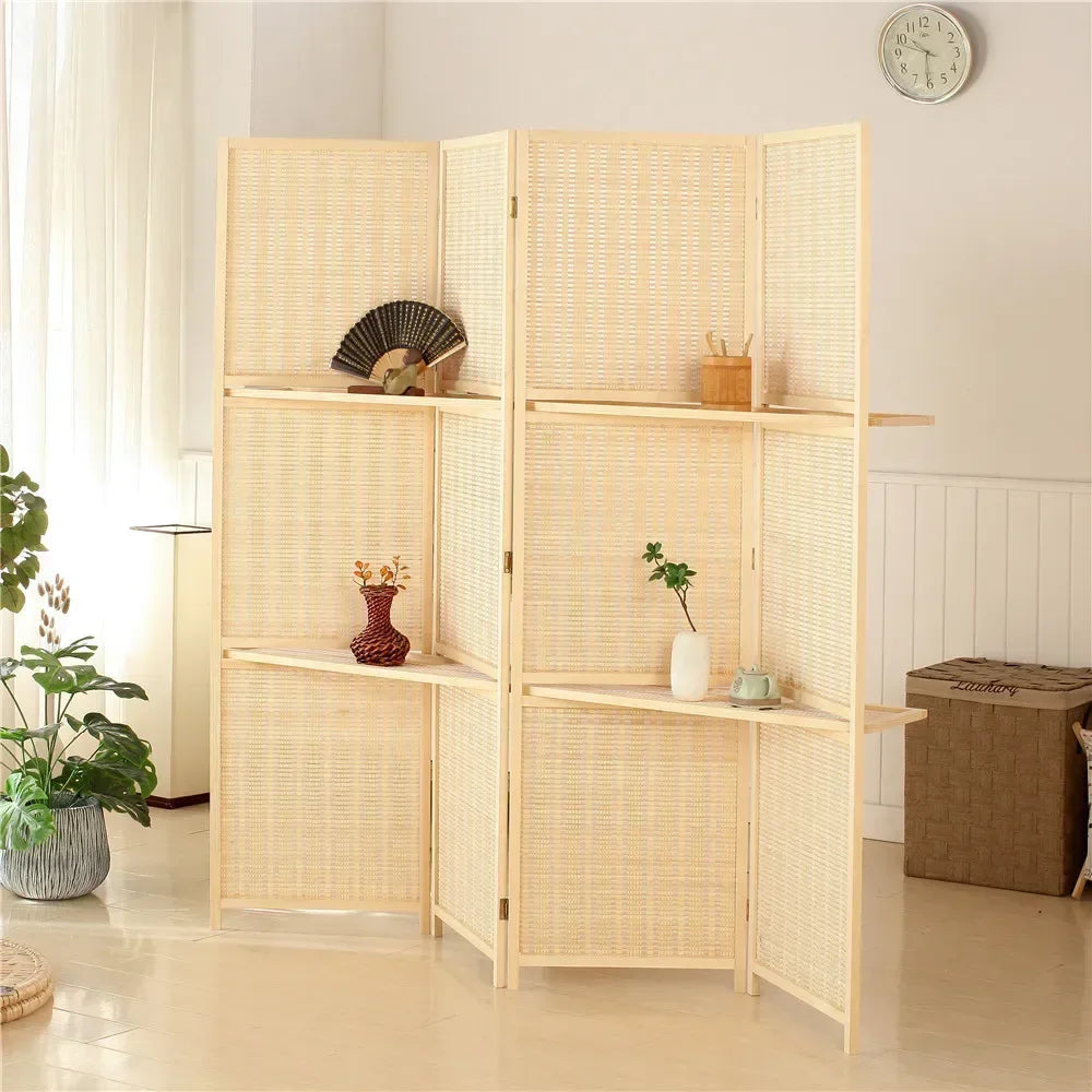 modern and elegant solid wood mobile screen