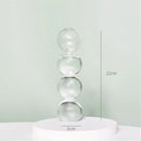 Clear glass candleholder modern nordic home decor