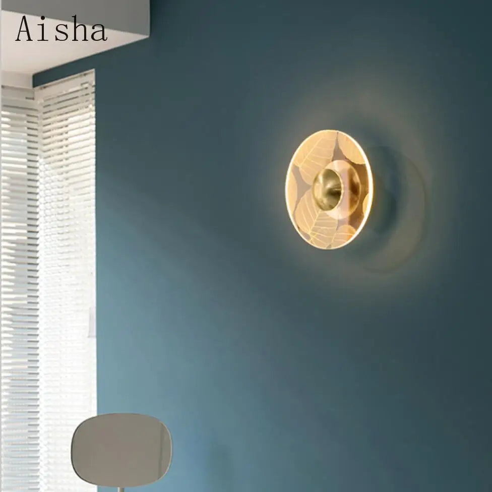Acrylic flower LED wall light artistic indoor decoration - vue 3 sur 9
