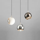 Modern round LED pendant light with adjustable angle