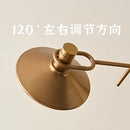 Modern solid wood LED floor lamp with retro design