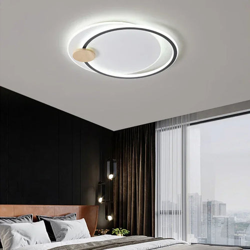 Modern simple ceiling light for stylish home decor - vue 2 sur 10