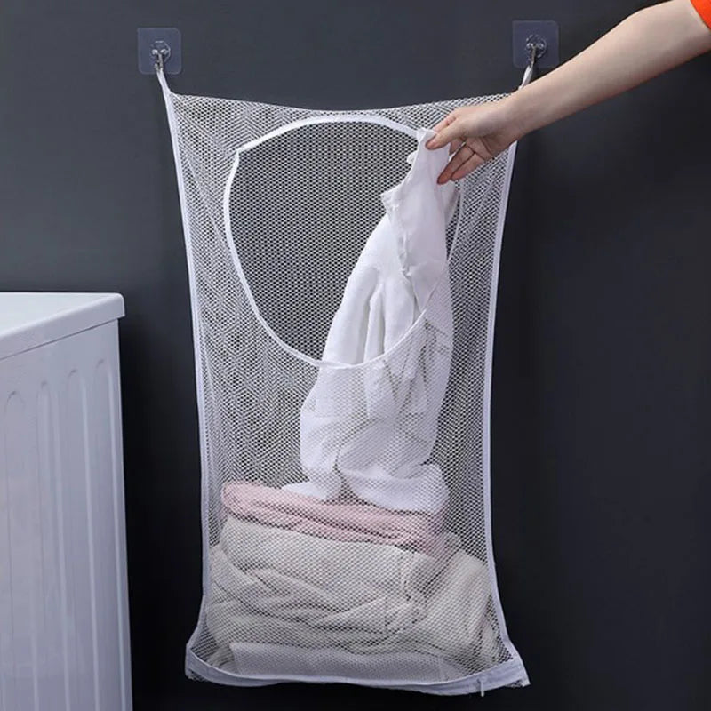 hanging basket for storing laundry and toys - vue 4 sur 11