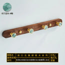 creative walnut wood hook for wall organization