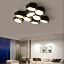 Modern ceiling light with LED for office and study