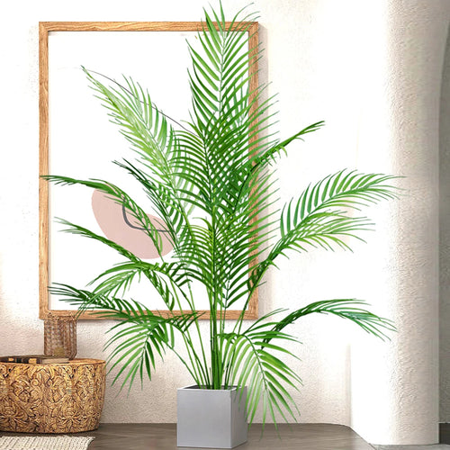 Large artificial tropical palm tree for indoor and outdoor decoration - vue 5 sur 9