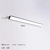 Minimalist aluminium LED wall light for modern interiors