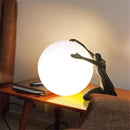 Creative artistic humanoid balloon design table lamp