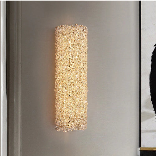 Luxury crystal wall light post-modern design for villa - vue 5 sur 10