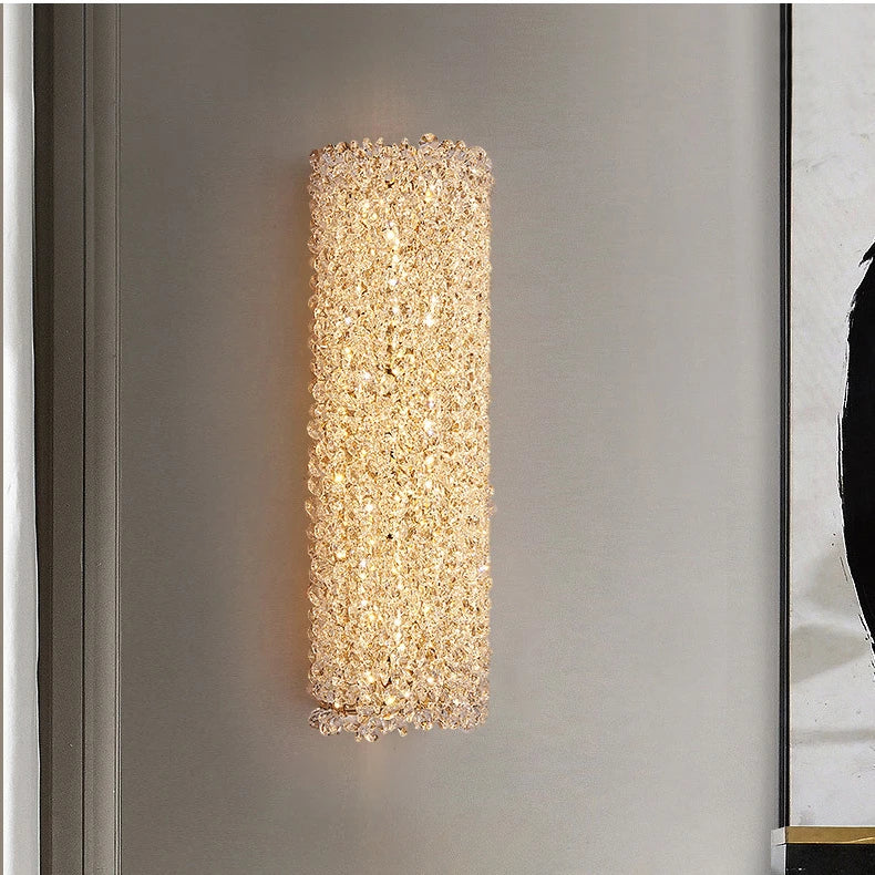 Luxury crystal wall light post-modern design for villa - vue 4 sur 10