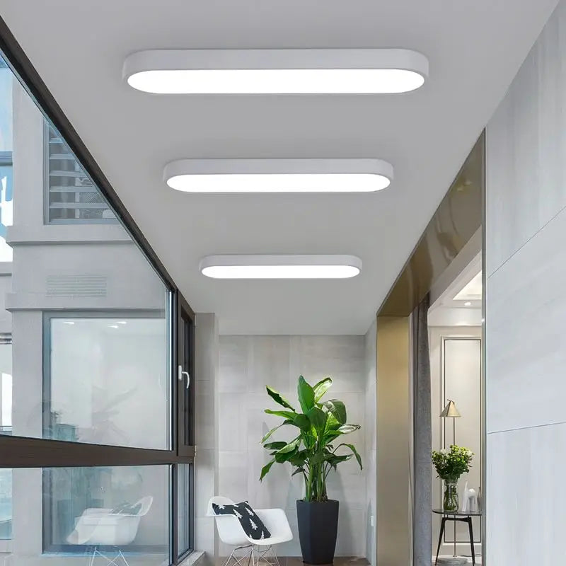 Modern LED ceiling light for balconies, corridors, bedrooms, home decor, indoor lighting, kitchen, restaurant - vue 4 sur 22