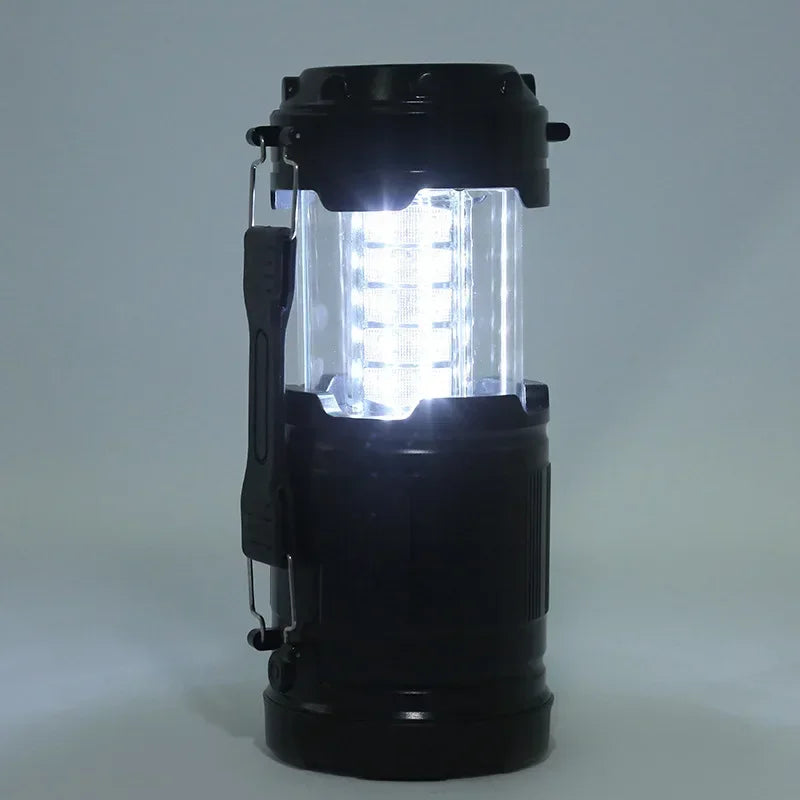 Waterproof portable camping lamp 1000 lumens solar and bright - vue 7 sur 8
