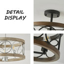 Retro American vintage ceiling light French farmhouse