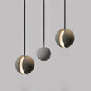 Modern nordic LED pendant light moon planet design