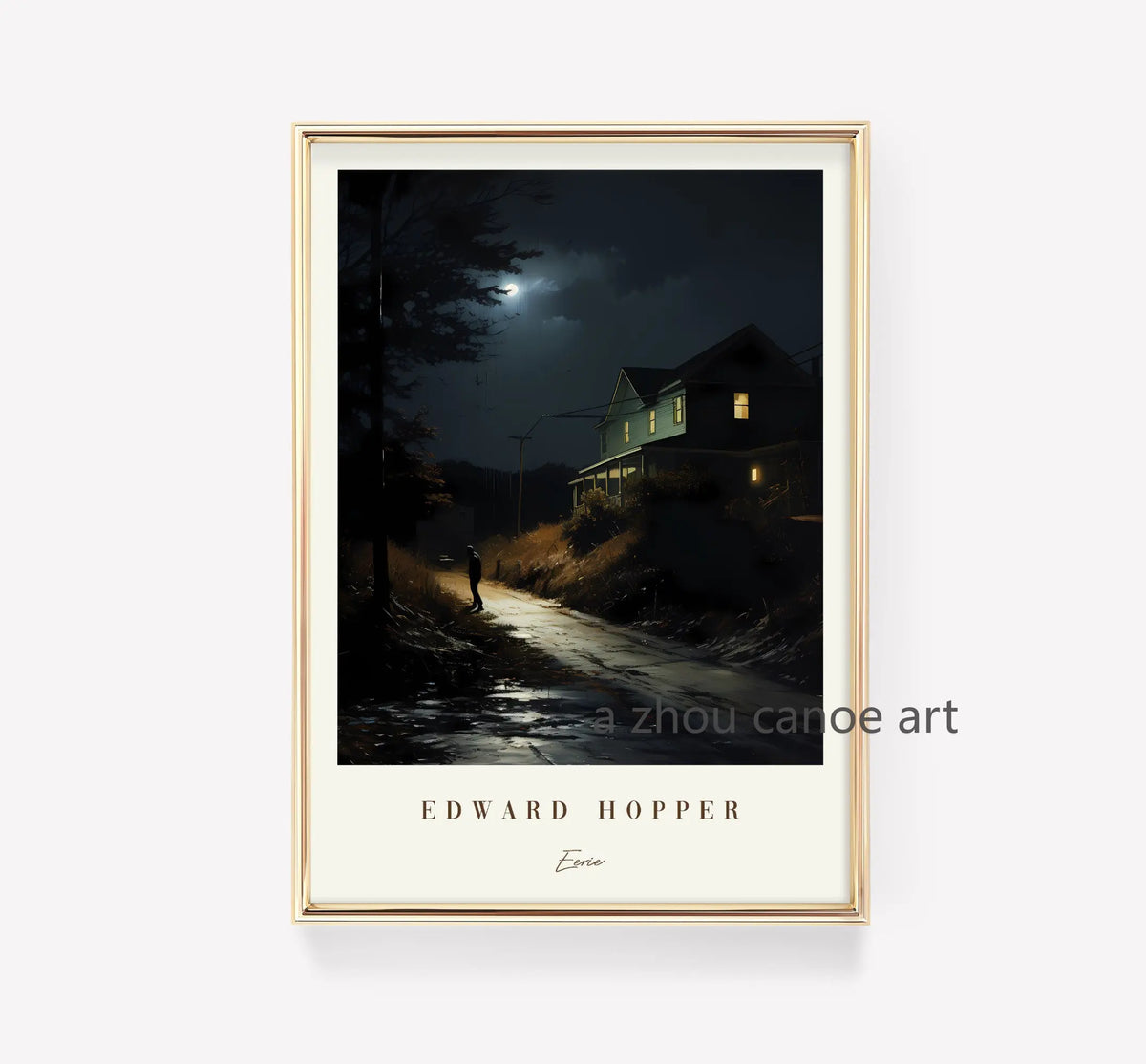 Edward Hopper Art Library Posters Modern Art Wall Decor
