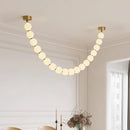 Nordic design LED bead chandelier for home decoration